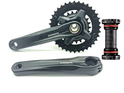 Shimano Altus FC-MT210 kliky MTB 170mm 36x22 - 9kolo + středové složení BSA