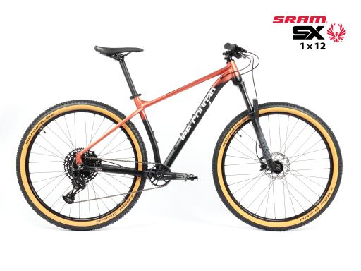 Kolo MTB 29"  Lee Cougan Droid  Sram SX  Eagle 1x12 , velikost M-19" barva měděná -černá matná