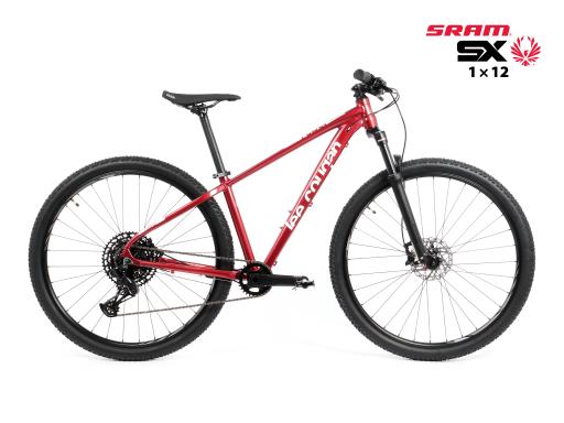 Kolo MTB 29"  Lee Cougan Rebel  Sram SX  Eagle 1x12 , velikost M -19" červené