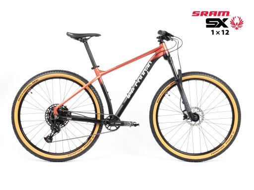 Kolo MTB 29"  Lee Cougan Droid  Sram SX  Eagle 1x12 , velikost  L -20" barva měděná -černá matná
