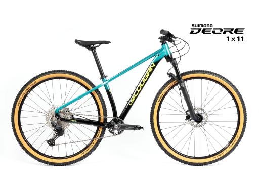 Kolo MTB 29"  Lee Cougan Droid  Shimano Deore  1x11 , velikost XS -15,5" modro-černá lesklá