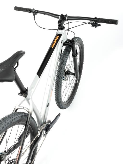 Kolo MTB 29"  Lee Cougan Revenge SRAM X01 Eagle 1x12 , velikost  XS -15,5" stříbrno-černá matná
