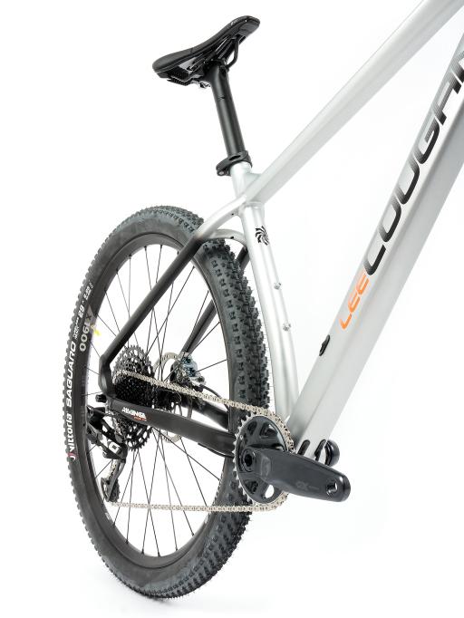 Kolo MTB 29"  Lee Cougan Revenge SRAM X01 Eagle 1x12 , velikost  XS -15,5" stříbrno-černá matná