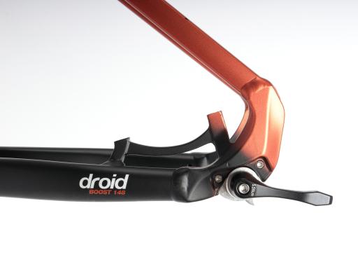 Kolo MTB 29"  Lee Cougan Droid,  Shimano Deore  1x12 , velikost  S -17" měděná -černá matná