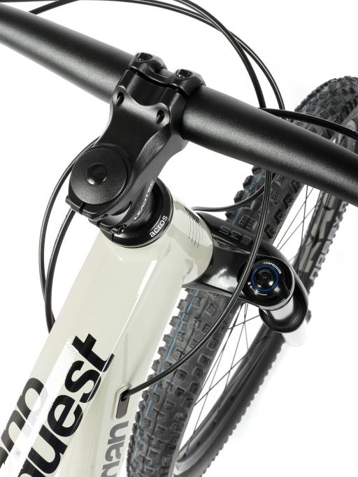 Celoodpružené  MTB 29" Lee Cougan Quest  Shimano Deore  1x12 , velikost   M -17,5" (44cm) - barva šedá lesklá
