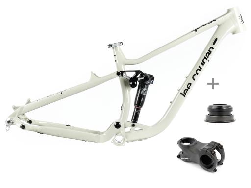 Celoodpružené  MTB 29" Lee Cougan Quest  Shimano XT  1x12 , velikost   L -19" (48cm) - barva šedá lesklá