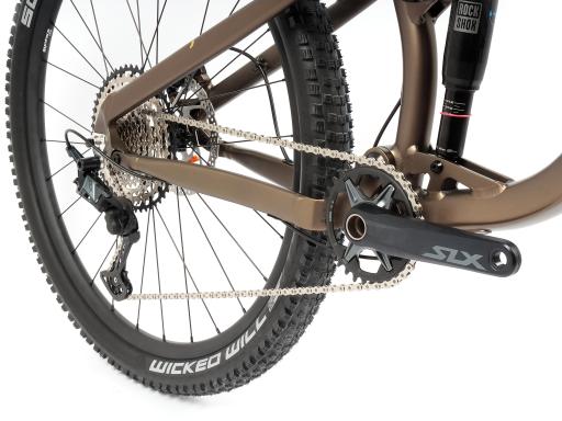 Celoodpružené  MTB 29" Lee Cougan Quest  Shimano SLX  1x12 , velikost  L -19" (48cm) - barva hnědozlatá matná