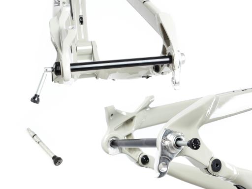 Celoodpružené  MTB 29" Lee Cougan Quest  Shimano Deore  1x12 , velikost   S -16" (40,5cm) - barva šedá lesklá