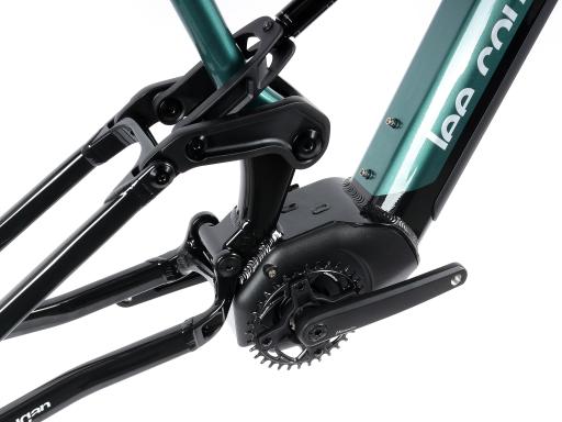 MTB 29"/27,5"  E-bike kompletní  set  Lee Cougan E-Quest -  Brose Drive S-Mag 90Nm ,720Wh-20Ah , vidlice Rock Shox 35 Silver TK Air 150mm , tlumič Rock Shox Deluxe Select + ,  velikost L -19" (48cm) , barva černo-Military Green lesklá