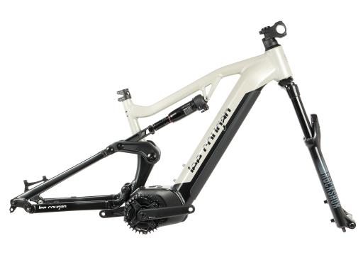 Celoodpružené eloktrokolo  MTB 29"/27,5"  Lee Cougan E-Quest - Brose S / 720Wh-20Ah / Shimano Deore  1x12   , velikost  S -16"  – barva černo- šedá matná