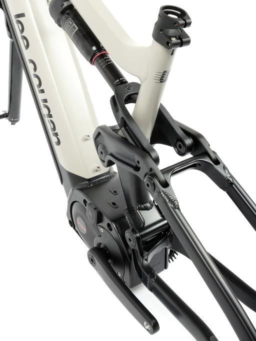 Celoodpružené eloktrokolo  MTB 29"/27,5"  Lee Cougan E-Quest - Brose S / 720Wh-20Ah / Shimano Deore  1x12   , velikost  S -16"  – barva černo- šedá matná