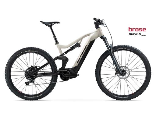 Celoodpružené eloktrokolo  MTB 29"/27,5"  Lee Cougan E-Quest - Brose S / 720Wh-20Ah / Shimano Deore  1x12   , velikost  S -16"  – barva černo- šedá matná