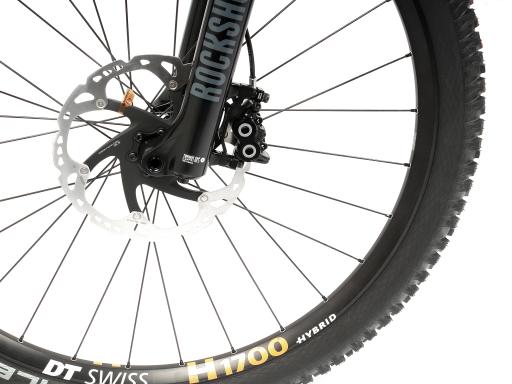 Celoodpružené eloktrokolo  MTB 29"/27,5" Lee Cougan E-Quest – Brose S / 725 Wh, 20 Ah / Shimano Deore  1x12, velikost  L – 19" – barva černo-šedá matná