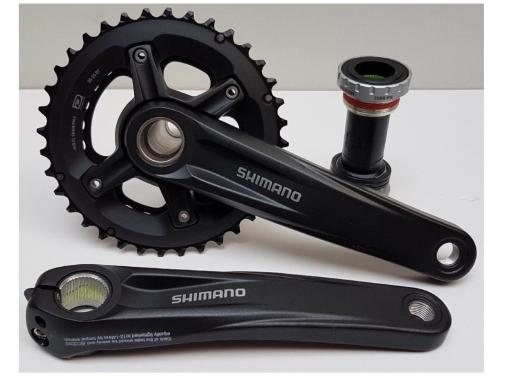 SHIMANO DEORE FC-MT500 kliky, 2x10kolo, 175mm, 36x26z  + středové složení BSA