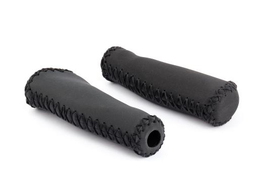SELLE ROYAL ERGONOMIC GRIP G01R136 gripy ergonomické kožené černé