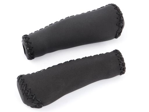SELLE ROYAL ERGONOMIC GRIP G01R136 gripy ergonomické kožené černé