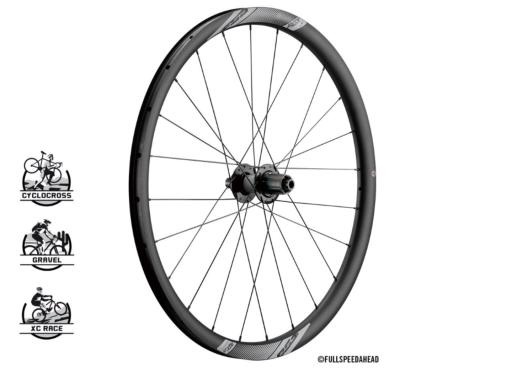 FSA NS AGX I25 622x22 zapletená kola Gravel  přední 12x100mm, zadní  12x142mm