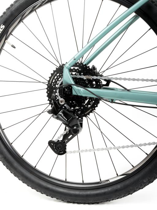 Kolo MTB 29" Cube  Access WS EXC Shimano ESSA  1x8 , velikost L -18" – barva  šedomodrá/eukalyptus/