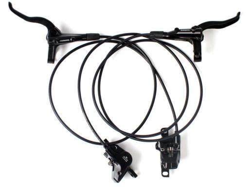 Shimano BL-MT401 / BR-MT410 /BR-MT400  kotoučové brzdy přední 950mm + zadní 2000mm