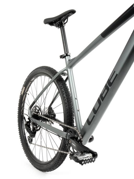 Kolo MTB 29" Cube Aim Race Shimano CUES U4000  1x9 , velikost L -18" – barva  kovověšedá /flashgrey/