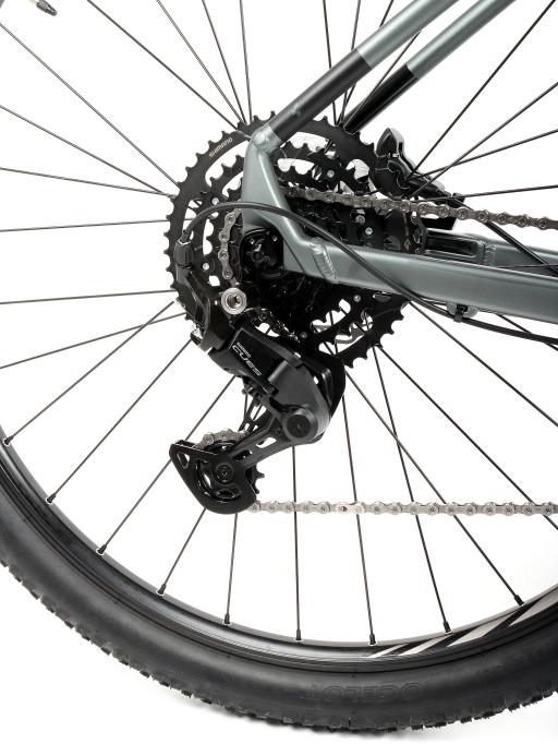 Kolo MTB 29" Cube Aim Race Shimano CUES U4000  1x9 , velikost L -18" – barva  kovověšedá /flashgrey/