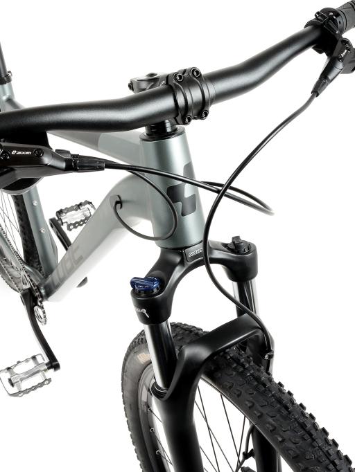 Kolo MTB 29" Cube Aim Race Shimano CUES U4000  1x9 , velikost L -18" – barva  kovověšedá /flashgrey/