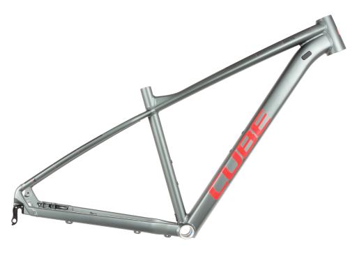 Kolo MTB 27,5" Cube  Analog  Shimano Deore 1x10 , velikost  S -14"  – barva  kovověšedá /flashgrey/