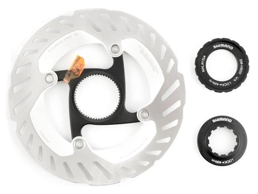 SHIMANO XT/ Ultegra  RT-CL800 brzdový kotouč 140mm CenterLock + 2x matice