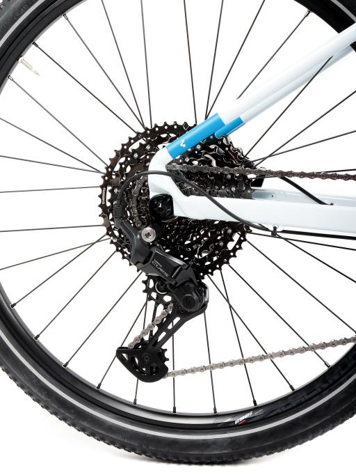 MTB 27,5" Cube Aim SLX Shimano CUES U6000 1x11, size S – 14", white