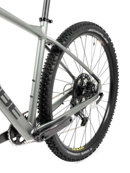 Kolo MTB 29"  Cube Aim Race  Shimano Deore XT/ SLX 1x12 , velikost  L – 18"  –  barva kovověšedá /flashgrey/