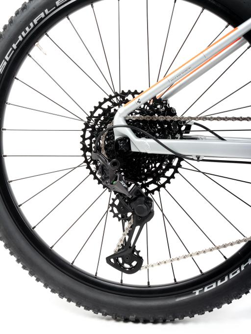 MTB 27,5" Cube Aim Race Shimano Deore XT/SLX 1x12, size S – 14", silver