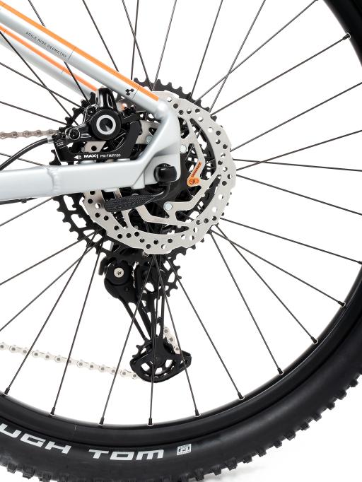 MTB 27,5" Cube Aim Race Shimano Deore XT/SLX 1x12, size S – 14", silver