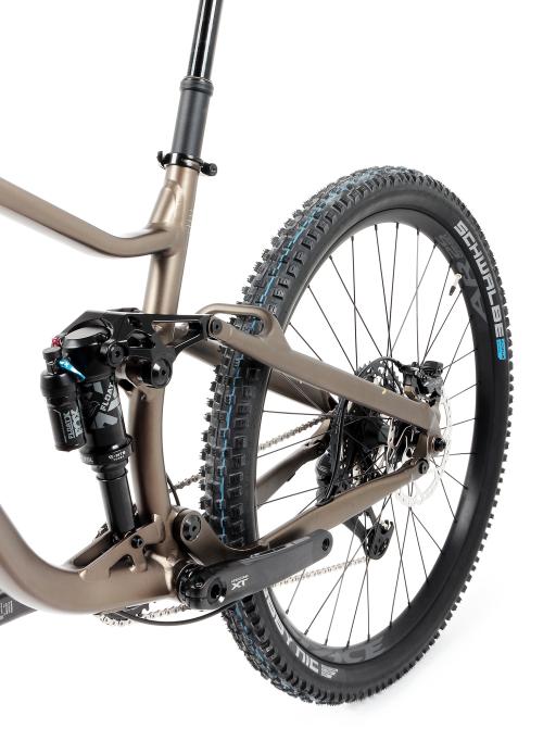 Full suspension MTB 29" Lee Cougan Quest SHIMANO Deore XT Di2 M8250 1x12 , size M – 17.5" (44 cm), matte brown gold