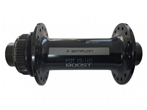 DT SWISS DT 370 - Disc Center Lock , 15/110mm Boost  osa, 32děr přední náboj