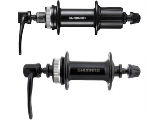 Shimano Alivio FH-MT200-B / HB-MT200 Disc Center Lock  náby MTB, 32děrové , přední + zadní