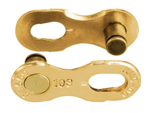 KMC CL-559 R chain connector 10speed gold -reusable