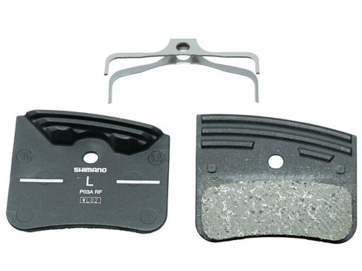 Shimano P03A-RF brzdové destičky MTB polymer + chladič