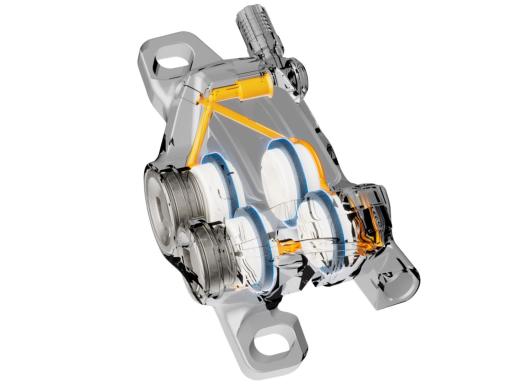 SHIMANO XTR BL-M9220/BR-M9220 kotoučová brzda přední 1000 mm