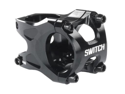 Stem Switch Toboga CNC představec MTB délka 35mm černá barva průměr 35mm