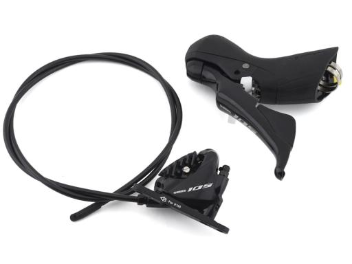 Shimano 105 ST-R7020+BR-R7070  řadící a brzdová páka levá  - přední kotoučová brzda pro 2-převodník Flat Mount