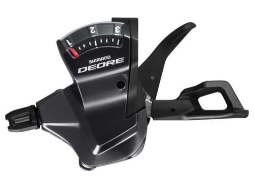 SHIMANO Deore SL-T6000 shift lever, 3-speed, /w clamp, left lever-only - OEM