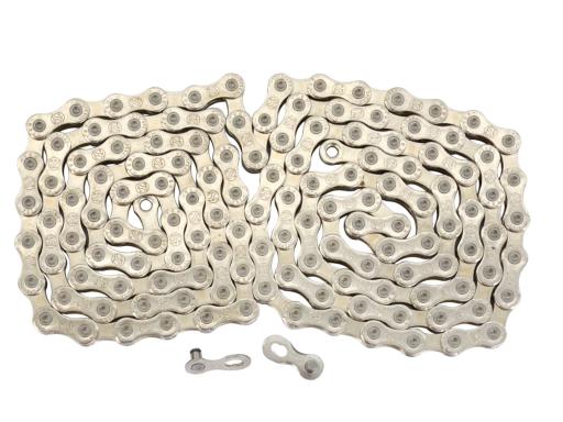 YBN S10E E-bike řetěz -  118 článků,  10kolo, silver
