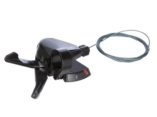 SHIMANO ATLUS SL-M2010-2L řadící páčka, 2 převodník, s objímkou, pouze levá - OEM