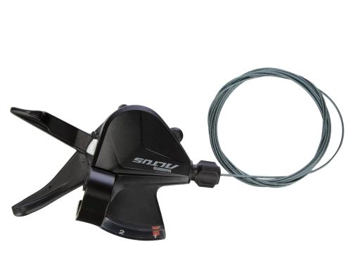 SHIMANO ATLUS SL-M2010-2L řadící páčka, 2 převodník, s objímkou, pouze levá - OEM