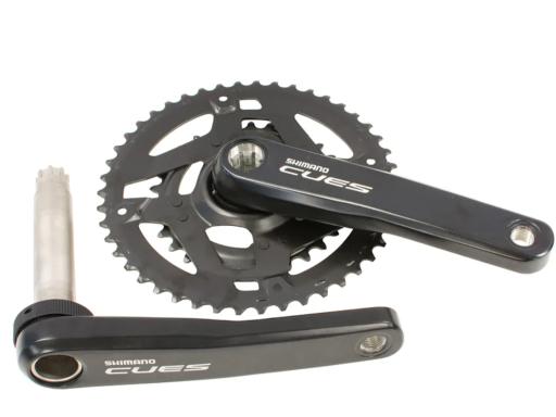 Shimano CUES FC-U4010-2 crankset 175mm 40x26 for 9/10/11-speed