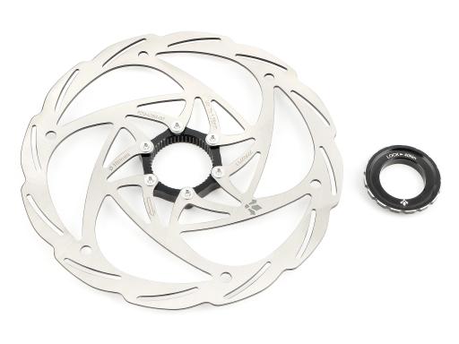 Formula Cura Monolithic - brzdový kotouč 180mm Center Lock  -  vnější ozubení matice