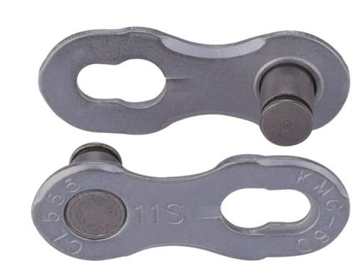 KMC E-Glide silver-gray -Cues chain 9/10/11 speed for Shimano Cues 122  links