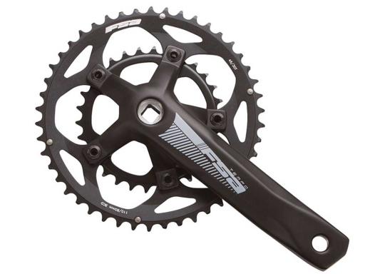 FSA Tempo Adventure  46/30 172,5mm Alu cransket road - cyclocross  -gravel colour black matt