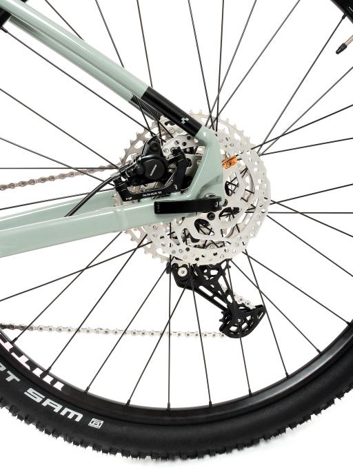 Kolo MTB 29" Cube Attention Shimano Deore M6200 1x12, velikost L – 18", zelenošedá
