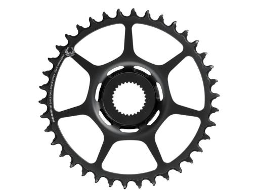 Sram X-SYNC 2 Steel Eagle Bosch GN4 Direct Mount Black Boost E-BIKE SYSTEMS chainring  36 T  black, with a removable cover